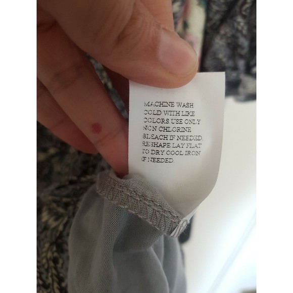 American Eagle Outfitters Don't ask Why Dress One size Sheer Lined Phoebe Buffay - Picture 8 of 12